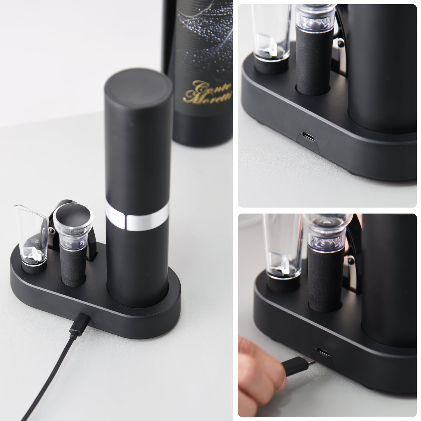 confezione regalo cavatappi elettrico Unbranded