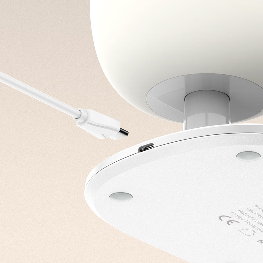 Lampada da scrivania Y3 con ricarica wireless rapida