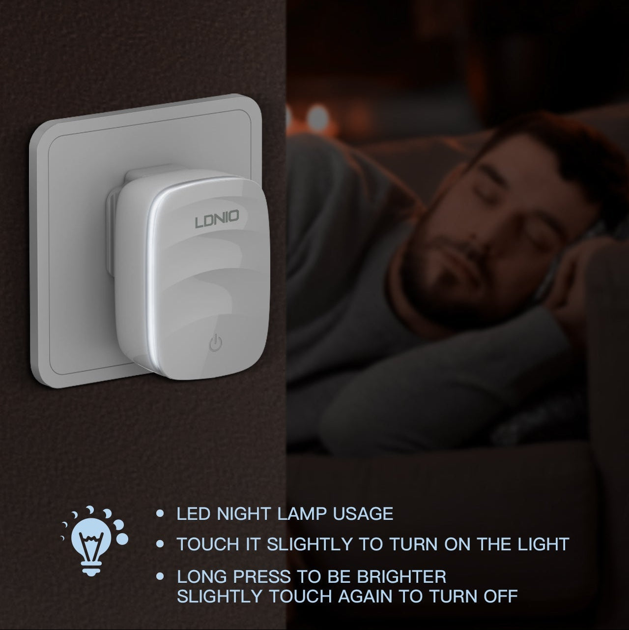 Caricabatterie da Muro QC3.0 20W ldnio