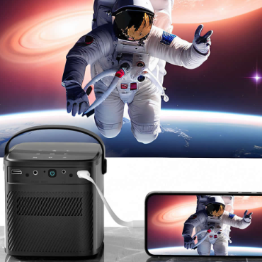 Mini proiettore intelligente DLP S6 Battery Unbranded