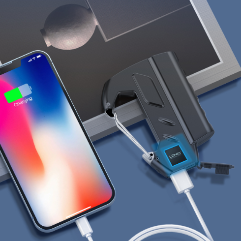 Power Bank PR522: Portachiavi con ricarica portatile da 5000mAh