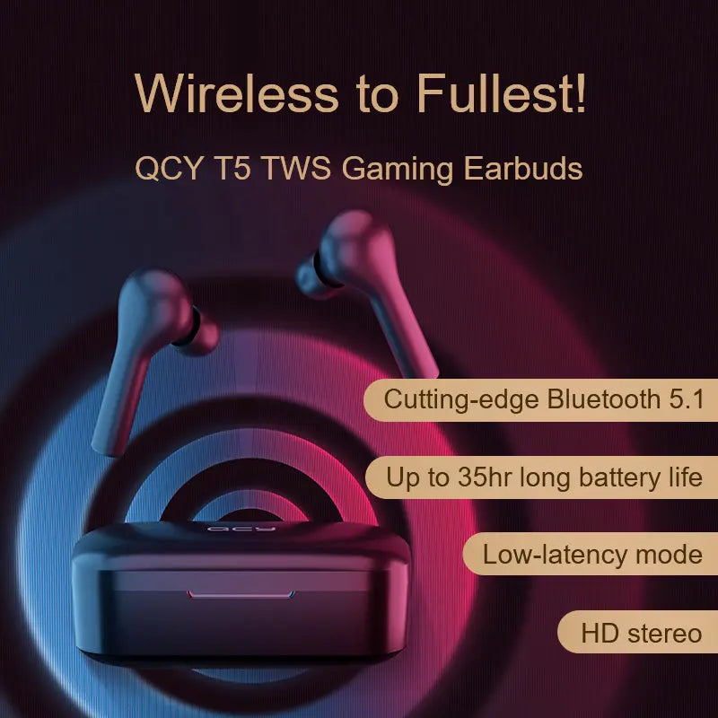 Cuffie wireless T5 QCY