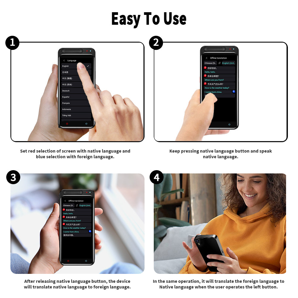 Traduttore istantaneo intelligente Z2 e Z6 beibo