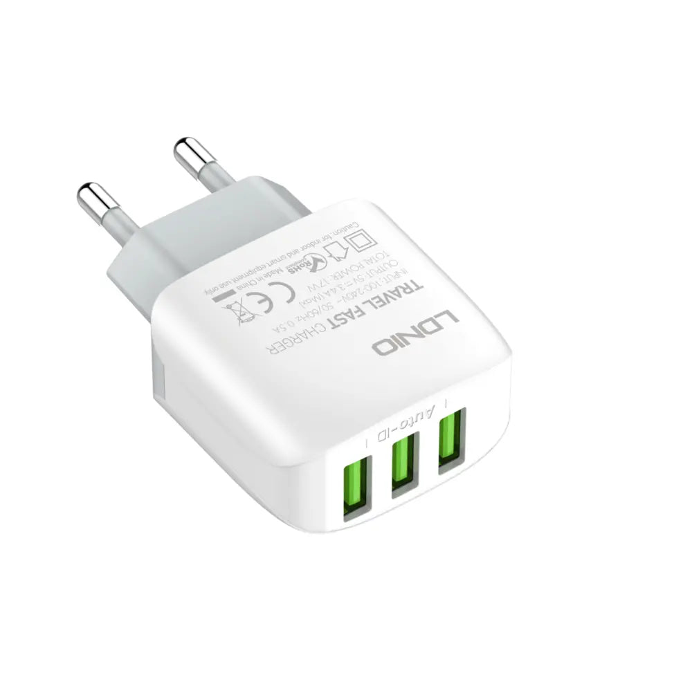Caricatore USB 3 Porte 17W