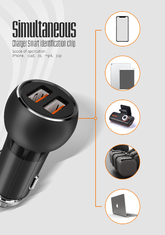 Caricabatterie per auto C503Q - C511Q