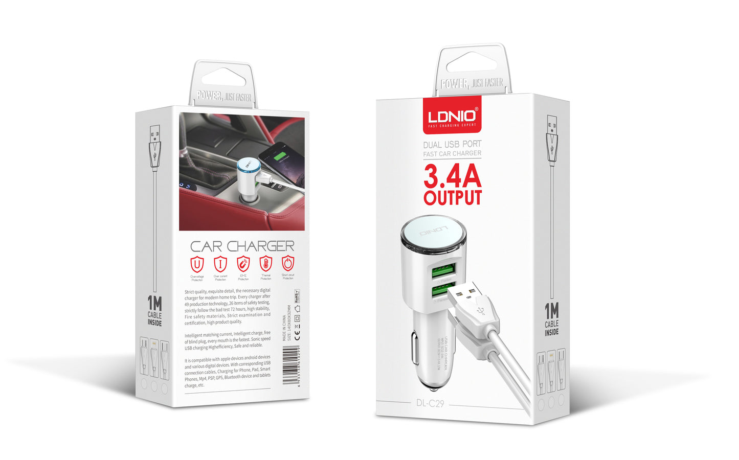 Caricabatterie da auto C1-C29