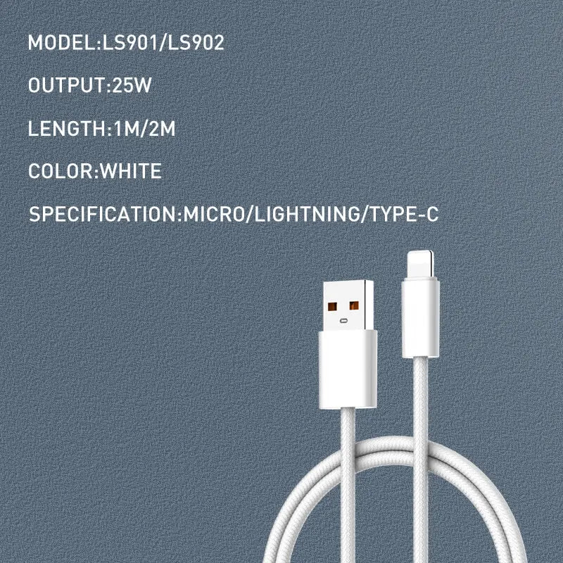Charger Cable 25W LS901 LS902