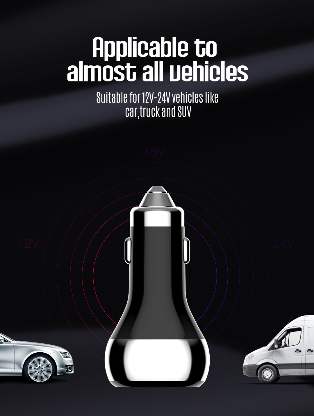Caricabatterie da auto C1-C29