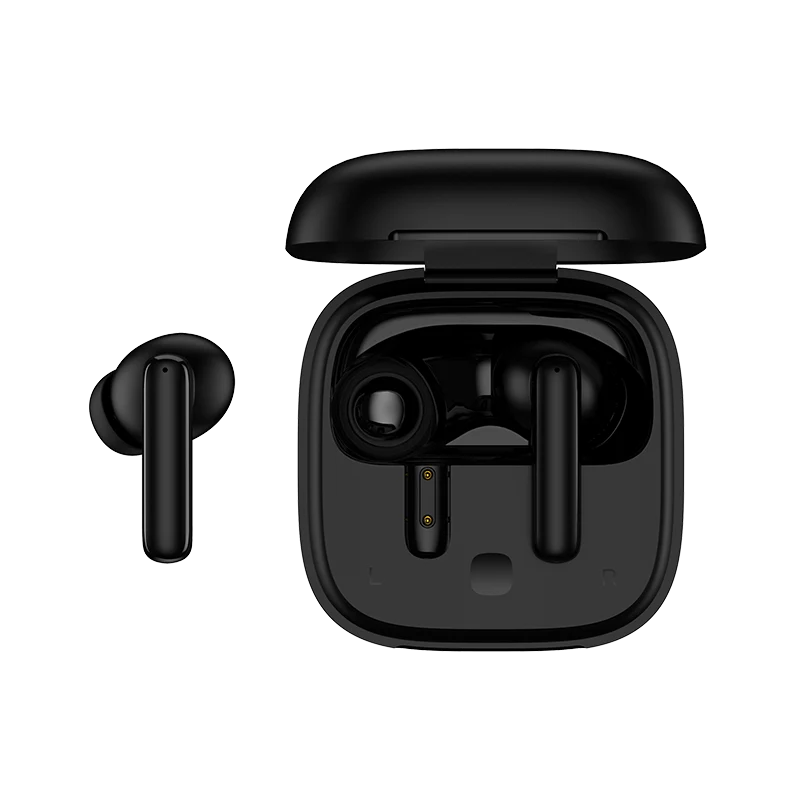 QCY HT06 T13 ANC Auricolari Wireless Bluetooth 5.3 TWS con Cancellazione Attiva del Rumore fino a 30 dB, Driver Dinamico da 10 mm, 4 Microfoni ENC, Fino a 30 Ore di Autonomia