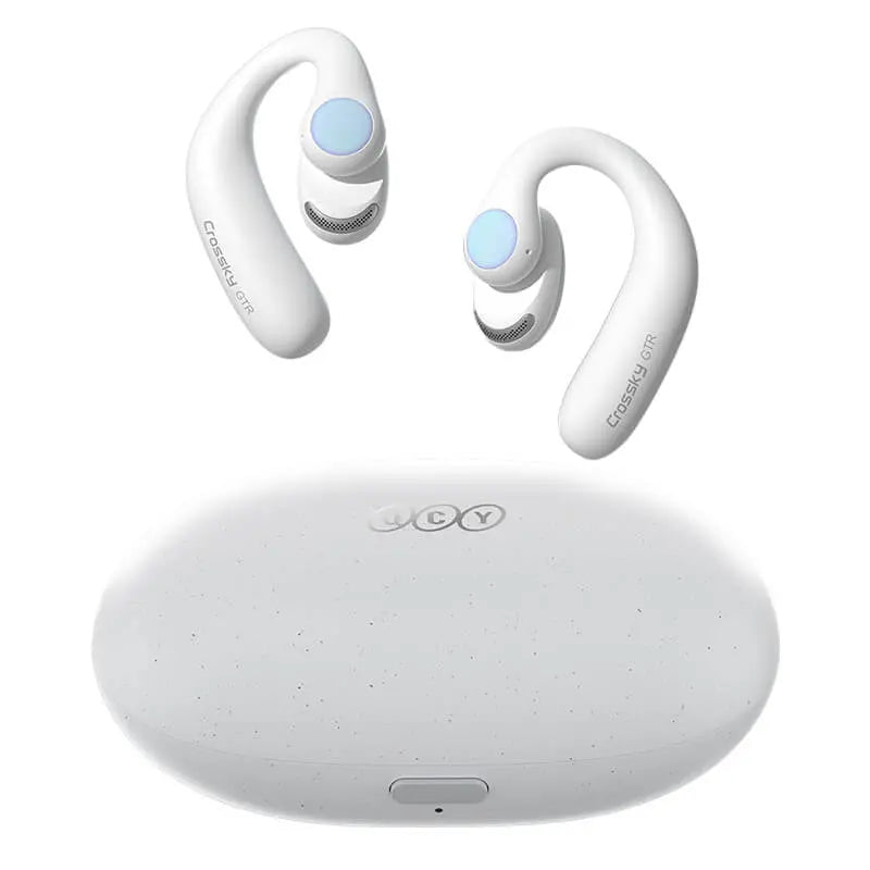 QCY T15 Crossky GTR Auricolari Open-Ear Wireless Bluetooth 5.3 TWS per Sport, Ganci Ergonomici, Controllo Touch, Impermeabili IPX5, Fino a 24 Ore di Autonomia
