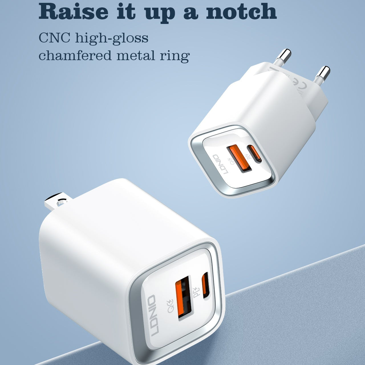Caricabatterie da Muro QC3.0 20W ldnio