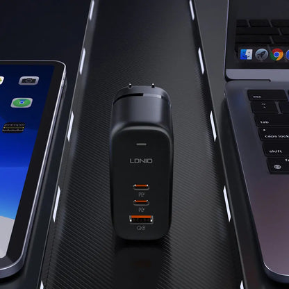 Bundle Smart: 2× QCY T13 + Caricatore Rapido GaN LDNIO Q366