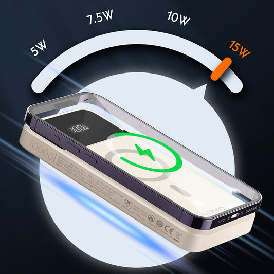 Power Bank PQ12: Ricarica wireless magnetica e potente per i tuoi dispositivi