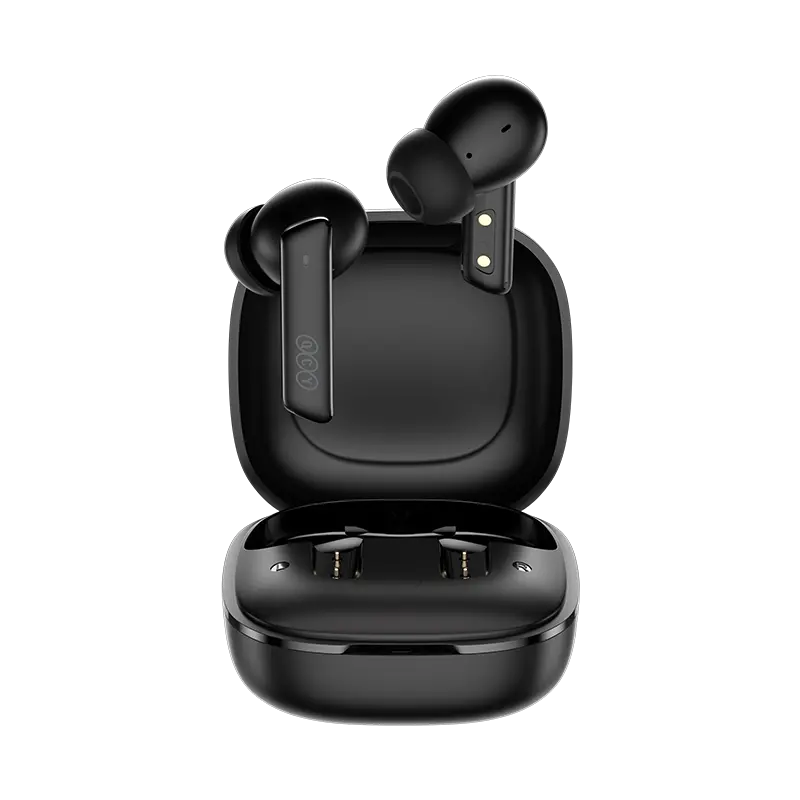 Kit Doppio Auricolari QCY — HT05 Nero + T17 Bianco · Lavoro & Quotidiano