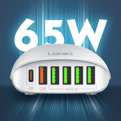A6573C: Caricabatterie Super Veloce da 65W