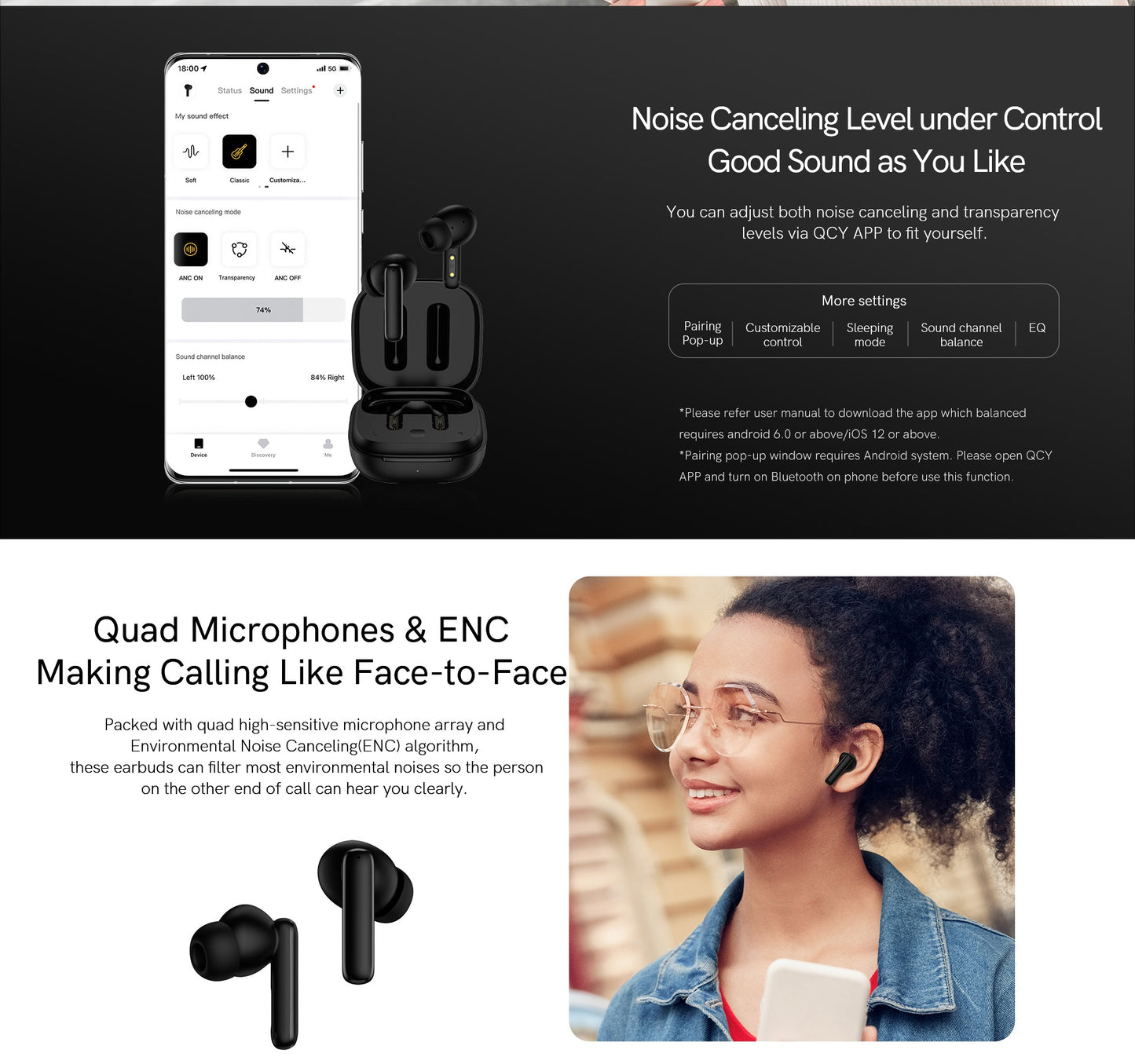 Cuffie wireless T13ANC