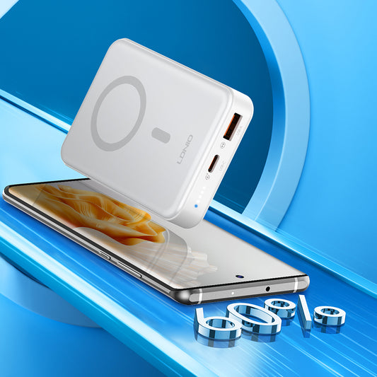 PQ16 Powerbank Magnetico Wireless 15W con Stand Invisibile - 10000mAh