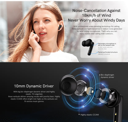 Cuffie wireless T13ANC