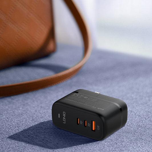 Caricabatterie Rapido 65W GaN - Ricarica Potente e Portatile