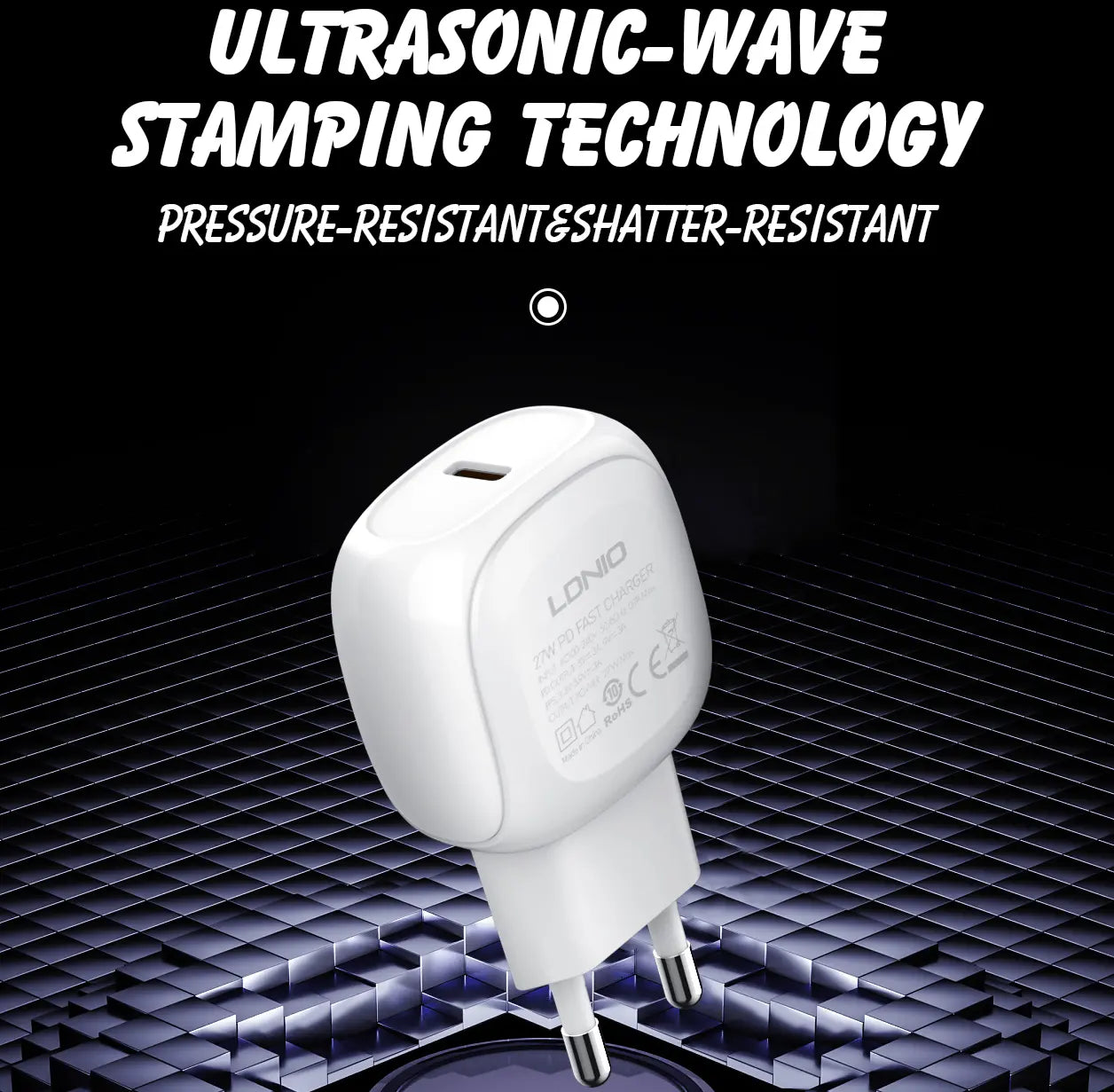 Caricabatterie USB-C PD 27W con sistema di raffreddamento avanzato  A1206C