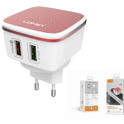 A2405Q - Caricatore Dual USB-A QC 3.0 + Auto-ID