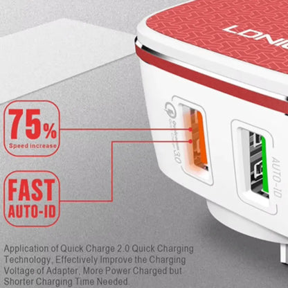 A2405Q - Caricatore Dual USB-A QC 3.0 + Auto-ID