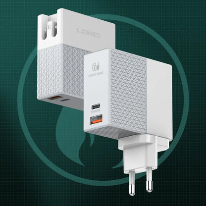 Caricabatterie 65W doppia porta, veloce anche per notebook A2620C