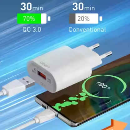 A303Q A1204Q  Caricabatterie Quick Charge 3.0
