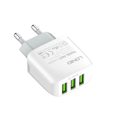 Caricatore USB 3 Porte 17W