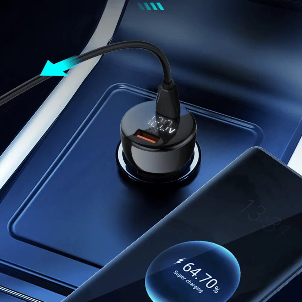 Caricabatterie da auto Super Fast, ricarica anche notebook dalla presa accendisigari C101 e C102