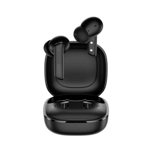 QCY HT05 MeloBuds ANC Auricolari Wireless Bluetooth 5.2 TWS con Cancellazione Attiva del Rumore, 6 Microfoni ENC, Impermeabili IPX5