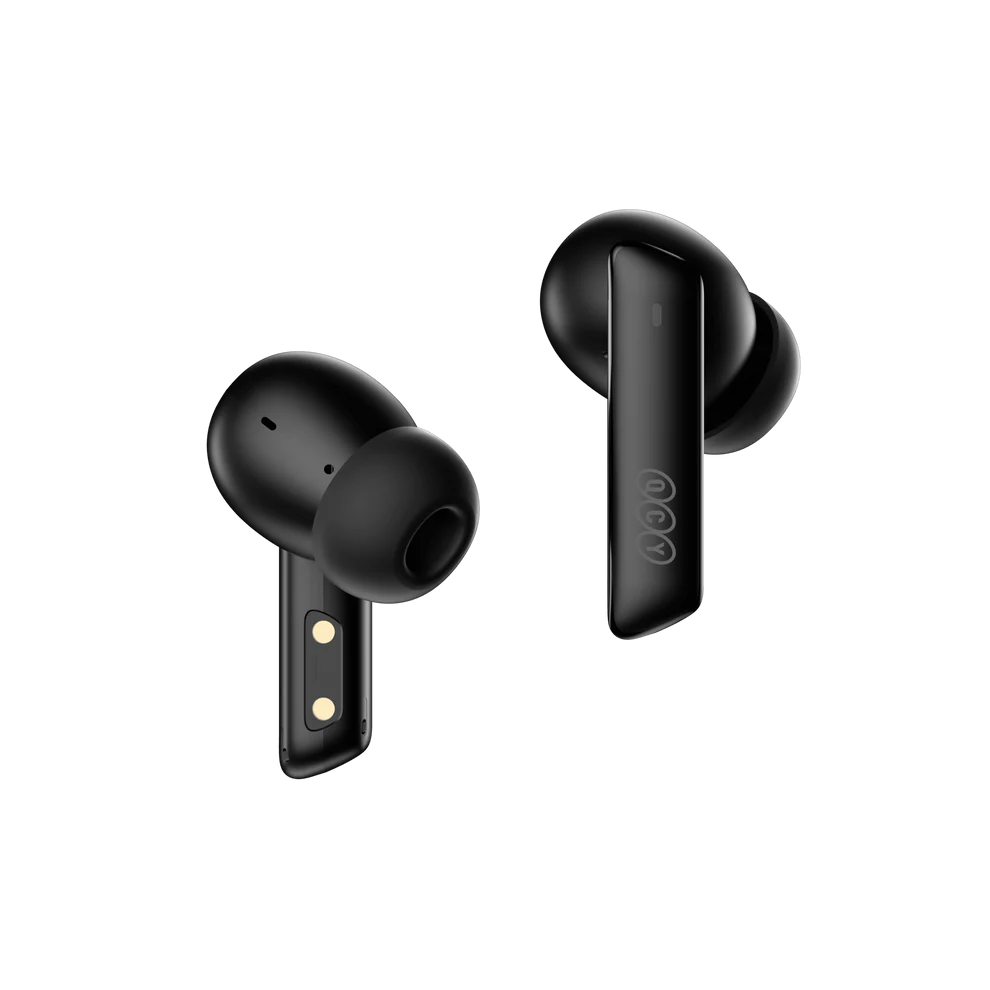 QCY HT05 MeloBuds ANC Auricolari Wireless Bluetooth 5.2 TWS con Cancellazione Attiva del Rumore, 6 Microfoni ENC, Impermeabili IPX5