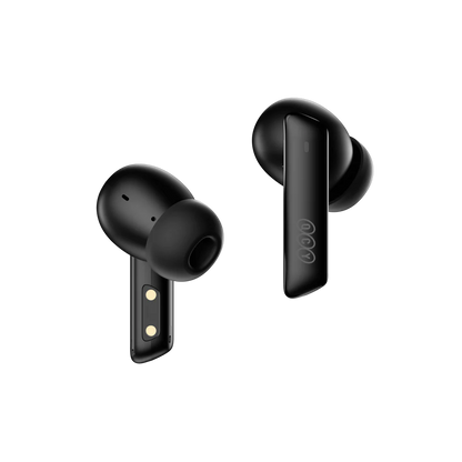 QCY HT05 MeloBuds ANC Auricolari Wireless Bluetooth 5.2 TWS con Cancellazione Attiva del Rumore, 6 Microfoni ENC, Impermeabili IPX5