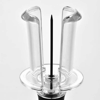 Cavatappi ad Aria Compressa 2 in 1 – Apri Bottiglie di Vino con Tagliacapsule Integrato