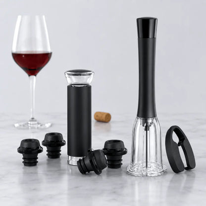 Accessori Vino — Apribottiglie, Pompa Sottovuoto e Versatori