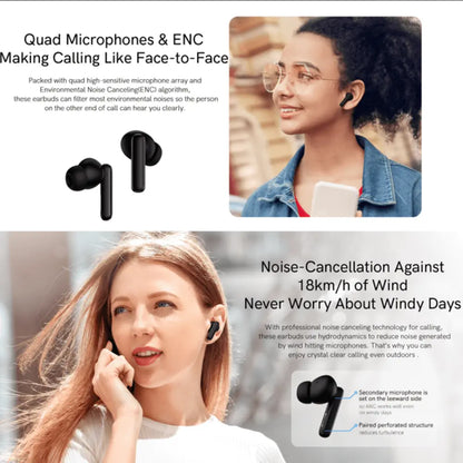 QCY T13 ANC – Auricolari Bluetooth con Cancellazione del Rumore