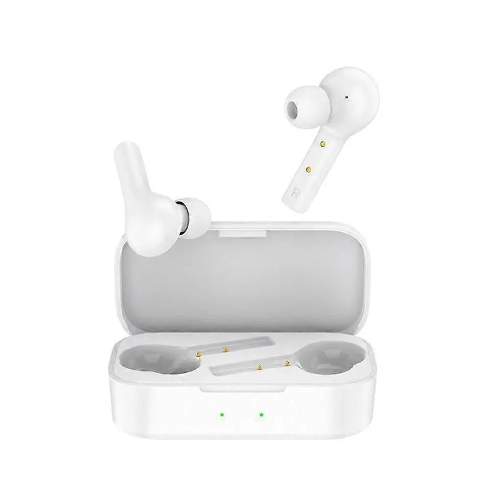 QCY T5 Auricolari Wireless Bluetooth 5.0 TWS con Custodia di Ricarica, Fino a 25 Ore di Autonomia, Microfono HD