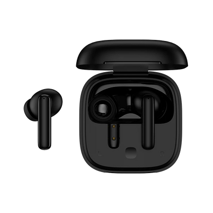 QCY HT06 T13 ANC Auricolari Wireless Bluetooth 5.3 TWS con Cancellazione Attiva del Rumore fino a 30 dB, Driver Dinamico da 10 mm, 4 Microfoni ENC, Fino a 30 Ore di Autonomia