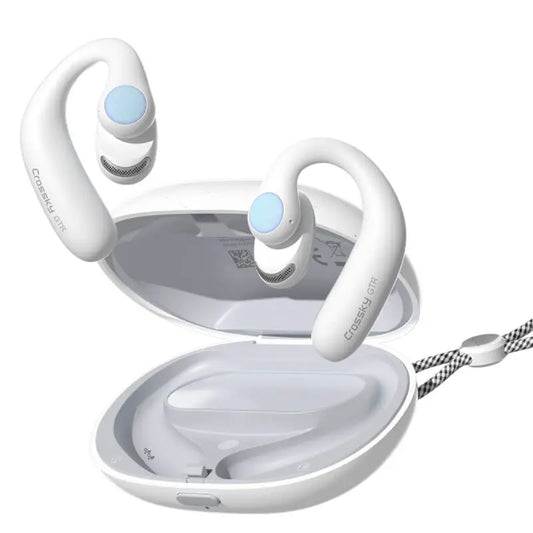QCY T15 Crossky GTR Auricolari Open-Ear Wireless Bluetooth 5.3 TWS per Sport, Ganci Ergonomici, Controllo Touch, Impermeabili IPX5, Fino a 24 Ore di Autonomia