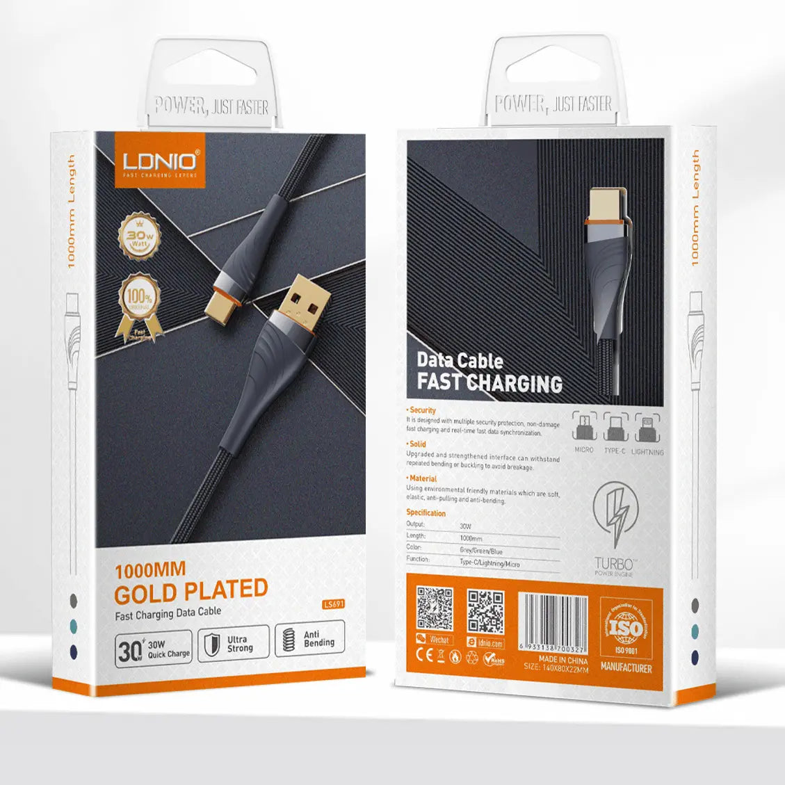 Kit Tech Essenziale: Cuffie ANC + 3 Cavi Universali