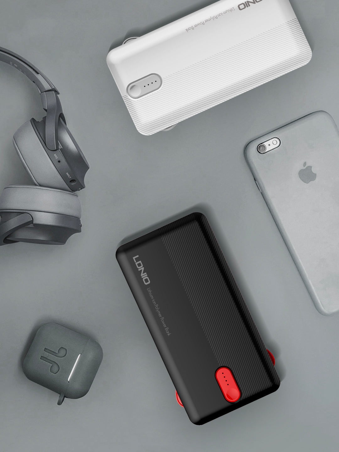 Power Bank PL2014: 20000mAh con cavo 3 in 1 integrato