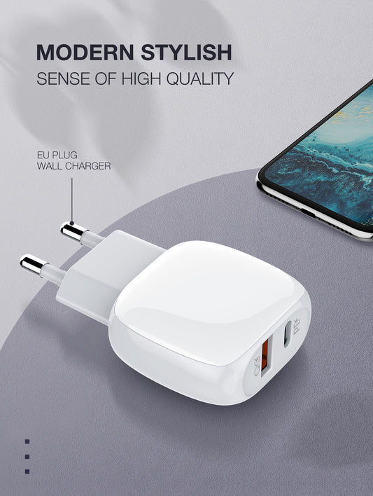 Caricabatterie da Muro QC3.0 20W