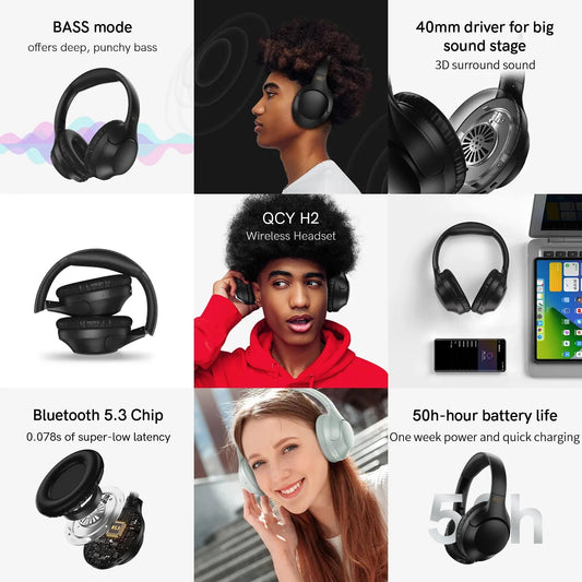 Cuffie wireless H2 QCY